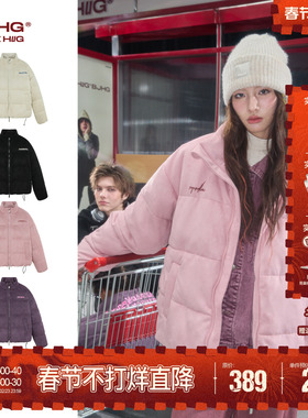 BJHG不计后果棉服男冬季棉衣加厚麂皮绒潮牌美式情侣面包服外套女