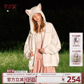 连帽开衫 加厚潮牌美式 外套女 冬季 BJHG不计后果情侣卫衣男2025新款