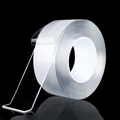 得印(befon) 纳米双面胶 无痕胶带 纳米胶 纳米贴 粘墙胶 可移除强力双面胶带 魔力透明胶带30mm*2mm*3m 8772