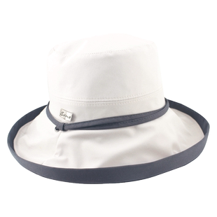 双面色渔夫百搭大檐太阳帽防晒遮阳休闲旅游优雅易收纳夏季女帽子