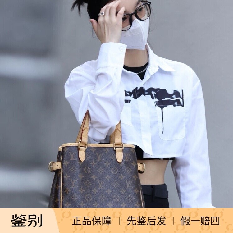 正品二手中古包/LV/路易威登/老花小南瓜托特包/