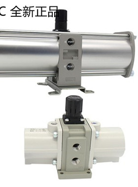 气动增压阀氣缸增压泵气压气体加压泵 VBA10A-02/20A-03/40A-04GN