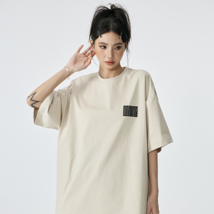 UFZ「防晒凉感速干」美式T恤国潮牌高街半袖夏季短袖男女情侣装