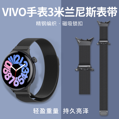 浪乔适用vivow米兰尼斯表带