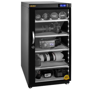 艾尼索105/125L智能电子防潮箱实验室仪器干燥柜中小型单反密封箱