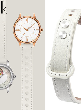 适用天梭1853心媛系列手表带T050真皮表带杜鲁尔韵驰臻时女表链16