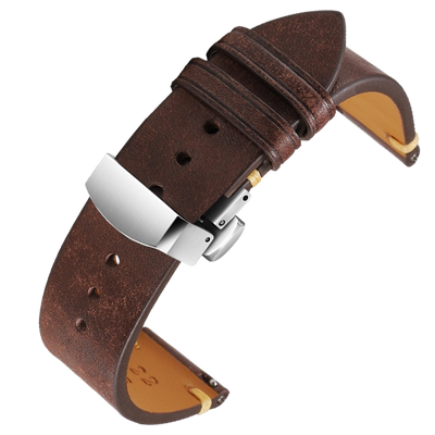 适配天梭1853力洛克T41手表带T006真皮海星速驰俊雅T461表带男女