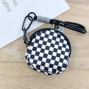 蓝牙耳机收纳包airpods耳机零用钱数据线钥匙收纳包手机挂绳适用