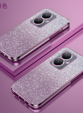 适用vivoy35+y33sy32y22s手机壳y52s女新款y53s潮流y55s透明y54s/y51s/y51保护套外壳创意个性网红高级感情侣