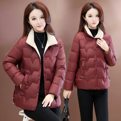 冬季新款小个子短款国标羽绒服女2025年韩修身版时尚优雅妈妈外套