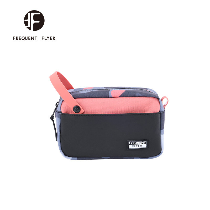 frequent flyer/飞行常客香港潮牌男女手拿包旅游收纳洗漱包smzdm