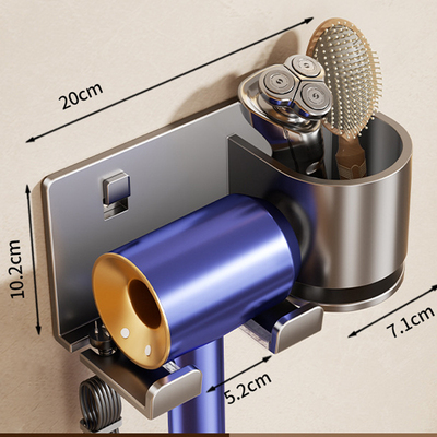 吹风机置物架免打孔吹风机架