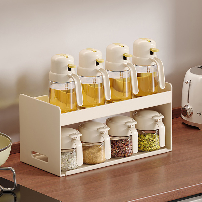 乐贴台面多功能调料收纳神器 家用厨房 油盐酱醋油壶瓶罐置物架,厨房/烹饪用具,调料置物架,淘宝优惠券,粉丝福利购,淘宝优惠卷
