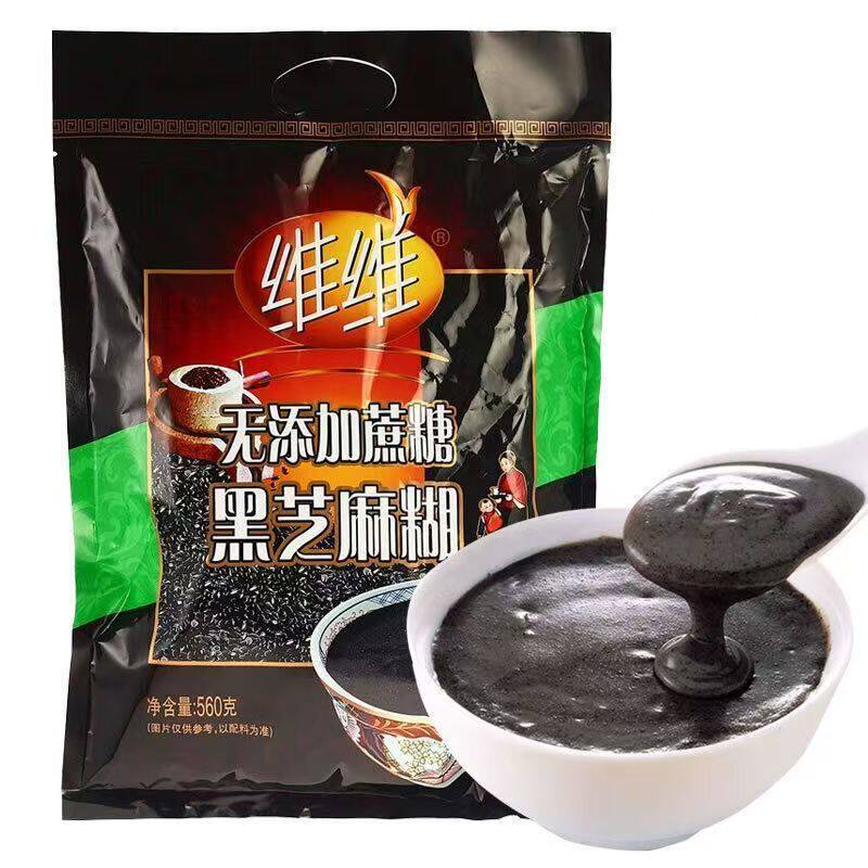 维维无添加蔗糖/纯香/核桃加钙/红枣莲子黑芝麻糊560g独立包装