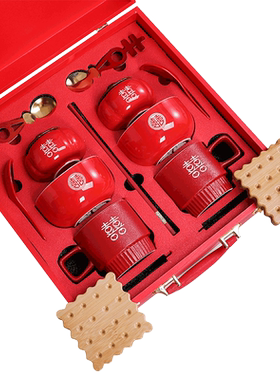 瓷闻对杯喜碗套装结婚礼物