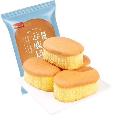 马大姐云戚风牛乳蛋糕早餐面包