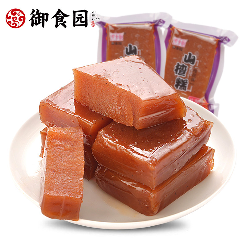 正品御食园山楂糕500g蜜饯食品休闲零食北京特产小吃酸甜办公美食