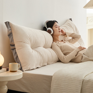 无床头软包靠垫床靠背垫榻榻米床上大靠枕加厚床靠2025新款可拆洗