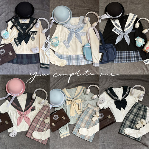 原创清仓【水手服套装】