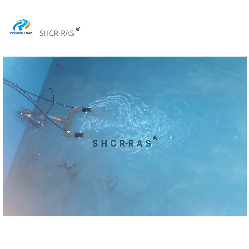 鱼池推水器静音曝气增氧机大流量造浪泵射流式潜水泵出水口增氧