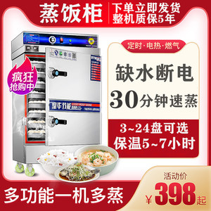 翼飞阳蒸饭柜商用电蒸箱蒸包炉燃气蒸饭车家用小型全自动食堂蒸箱