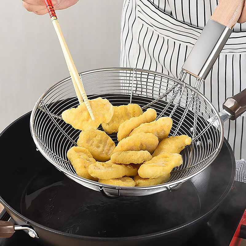 过滤网大漏勺家用捞勺