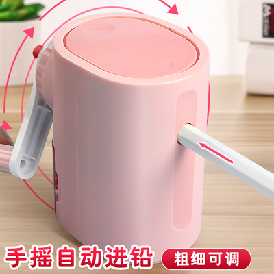 自动进铅，粗细可调自动卷笔机