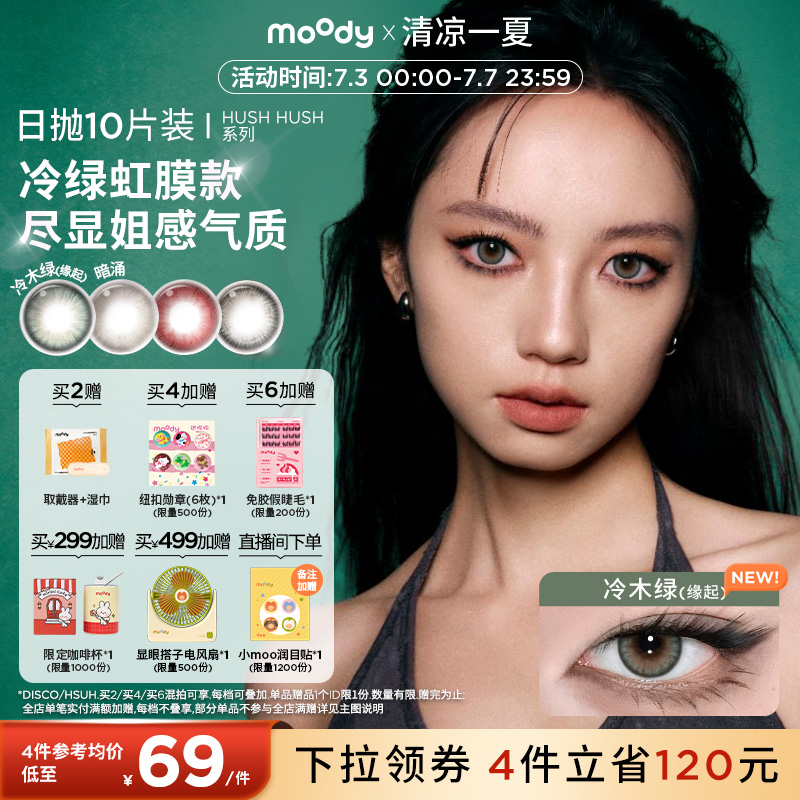 双眼度数不同请拍2盒