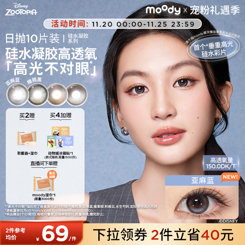 双眼度数不同请拍2盒