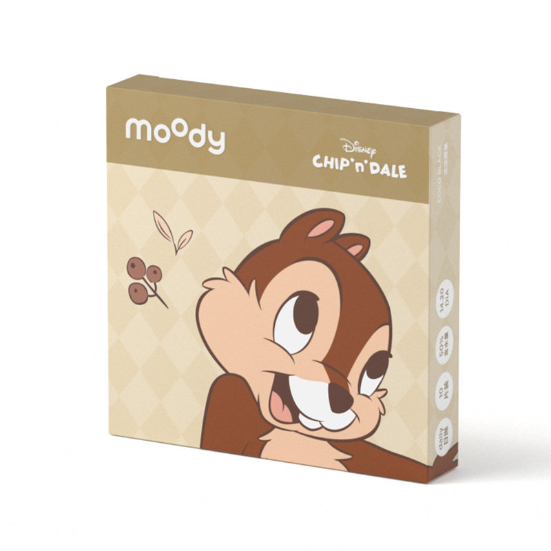 【新品试用原价勿拍】moody奇奇蒂蒂联名彩色隐形眼镜日抛10片图片
