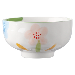 日式釉下彩餐具好看的5英寸陶瓷饭碗吃饭小碗家用2025新款高颜值