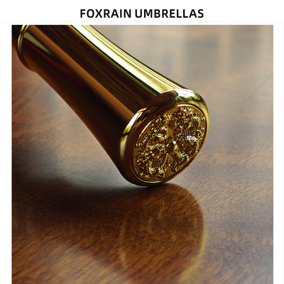 foxrain复古龙头权杖长柄雨伞