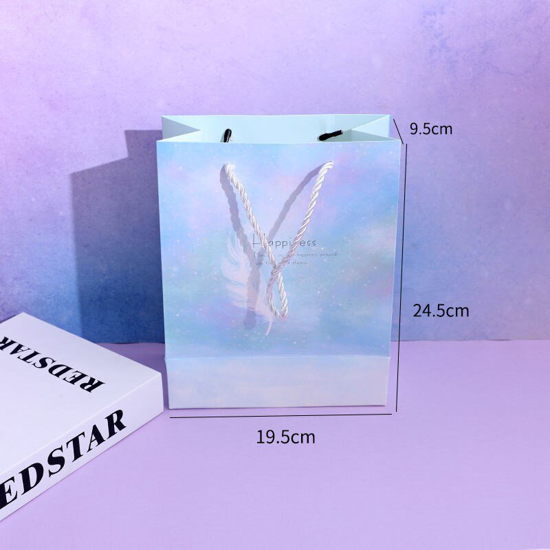 happy kbirthday gift bag ins styfle portable paper bag lar