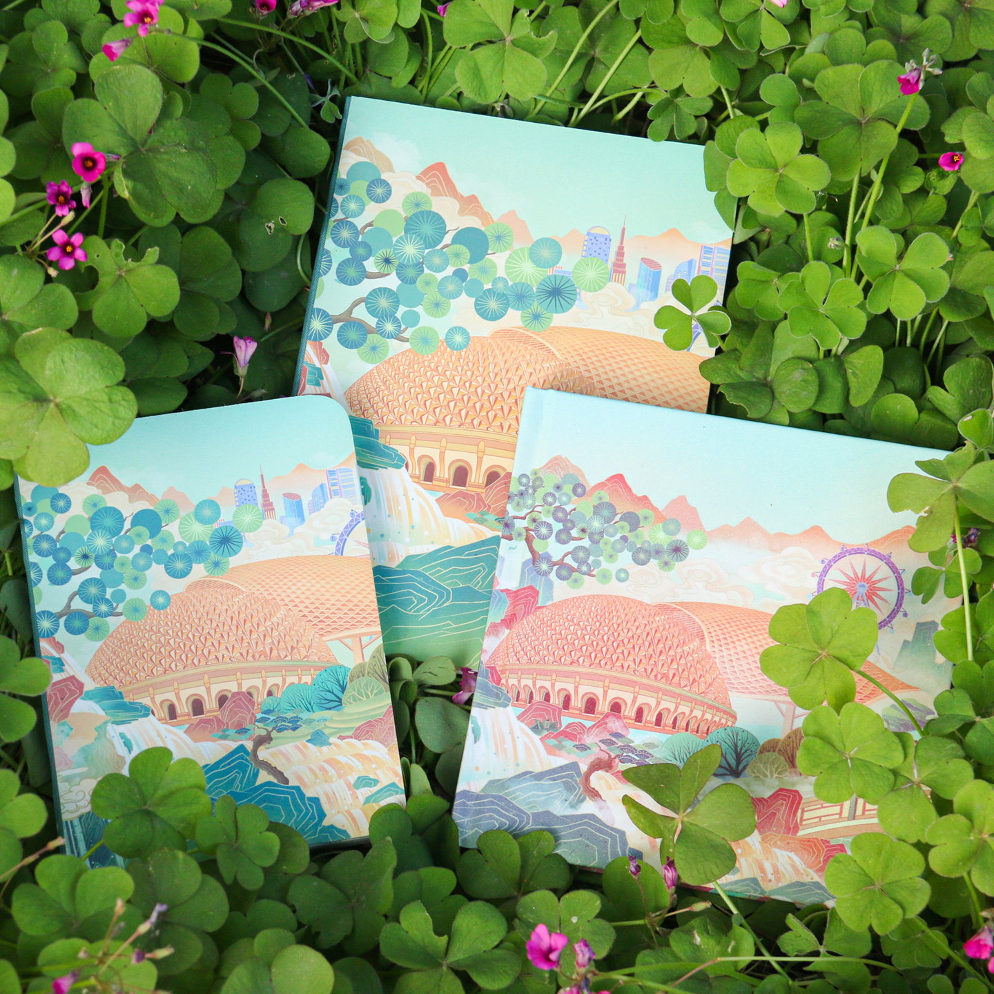 南京牛首山景区旅游打卡集章笔记本A6B6方方本城市景点纪念品礼物,文具电教/文化用品/商务用品,笔记本/记事本,淘宝优惠券,粉丝福利购,淘宝优惠卷