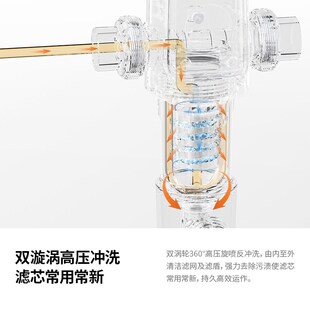 优选韦尔前置f过滤器家用9T大通量防爆全屋饮水机过滤净水器20T1.