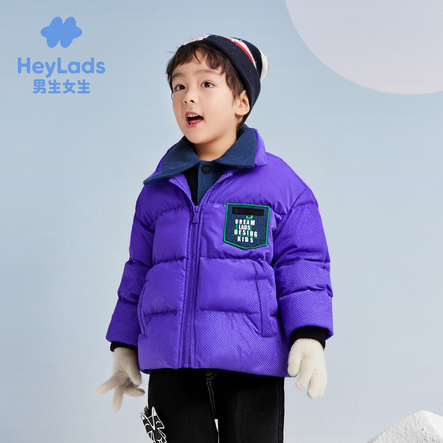 男生女生男小童萌趣卡通羽绒服NCYAJ43181A