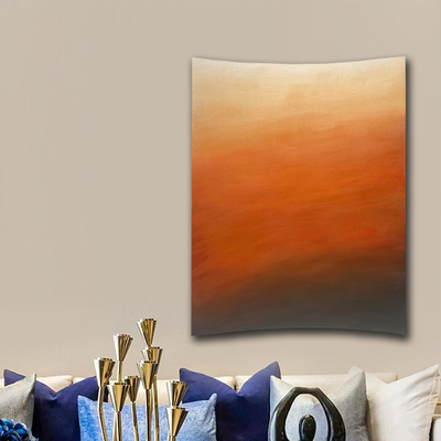 简画弧形手绘深圳大芬油画村