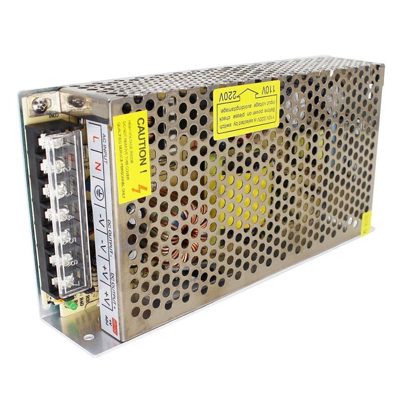 24v 8a电源 铁壳 灯条适配器 监控电源 地摊电源 LED开关电源