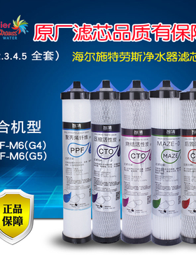 海尔施特劳斯净水器滤芯HSDF-M6(G4/G5)PPF烧结压缩活性炭MAZE-D