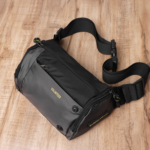 多口袋轻便腰包男斜挎包华朗迪尔