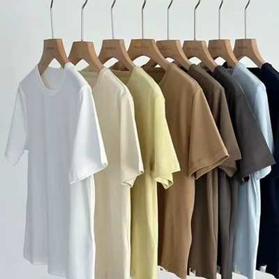 彤彤-素色禾棉T