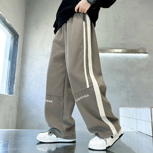 男童裤 宝宝加绒加厚长裤 子秋冬款 中大童运动裤 儿童休闲裤 2025新款