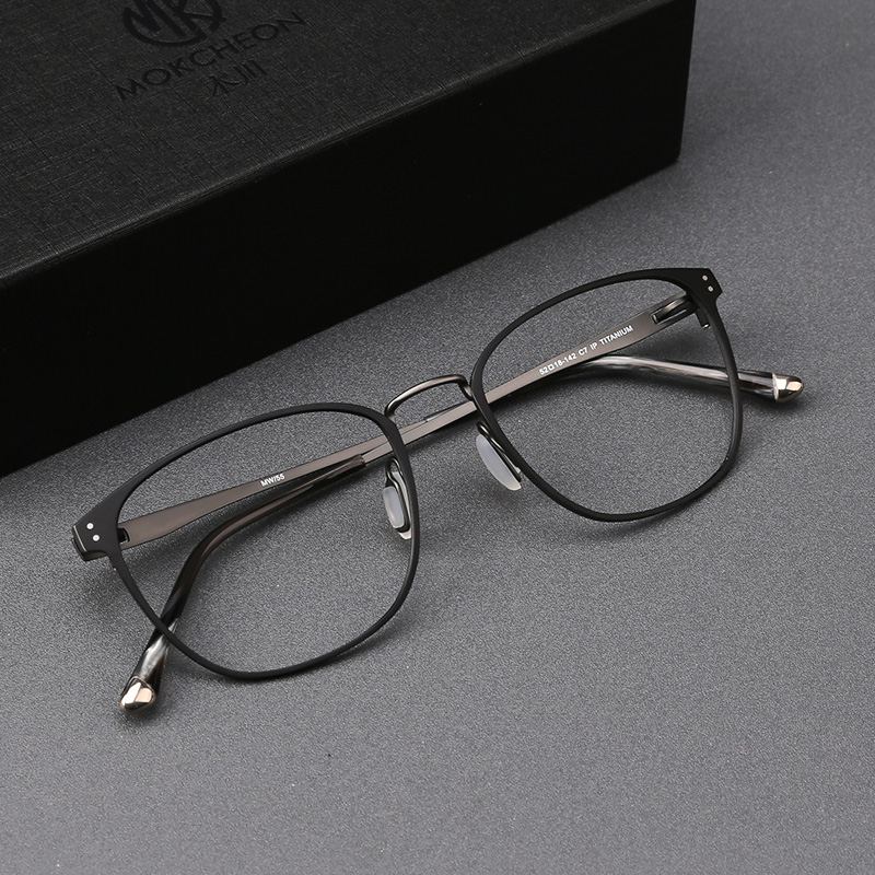 木川眼镜框超轻钛架全框网上配镜