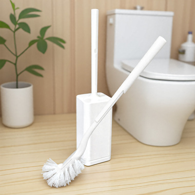 新款高级感无死角马桶刷带盒套装