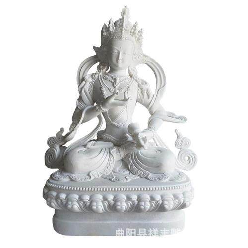 大型地藏王石雕汉白玉菩萨佛像宗教寺庙供奉铸铜镀金四面佛像厂家