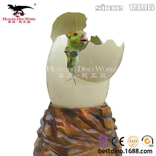 仿真电动恐龙蛋破壳小恐龙商场游乐园互动引流源头工厂手工制作