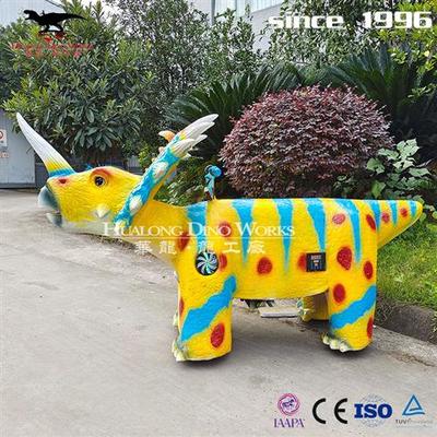 游乐设备恐龙乘骑电瓶滑行小车广场公园亲子卡通动物电动小车