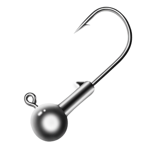 路亚铅头钩套装50枚加强防挂底软饵假饵曲柄路亚鱼钩翘嘴鲈鱼微物