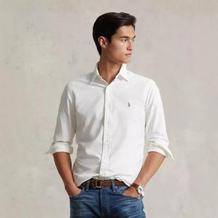 Ralph 版 Lauren拉夫劳伦衬衫 衬衣修身 小马标 牛津布男长袖 正品