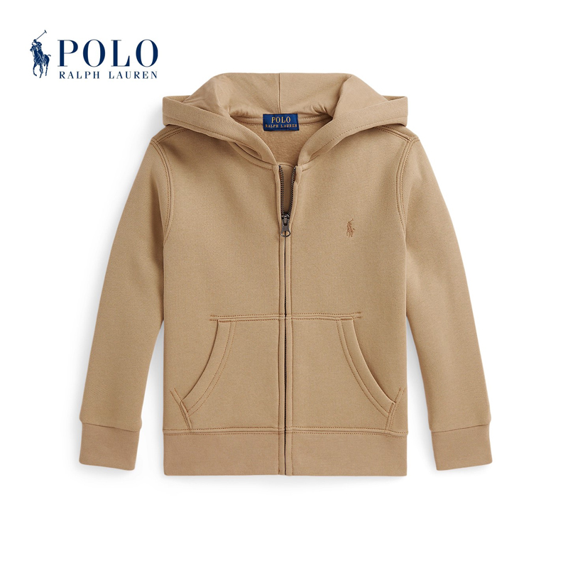 拉夫劳伦全拉链连帽衫外套小马标